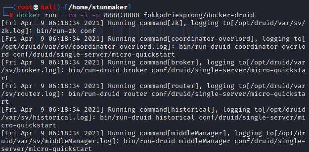 Apache Druid 命令执行漏洞(CVE-2021-25646) 复现 - 文章图片