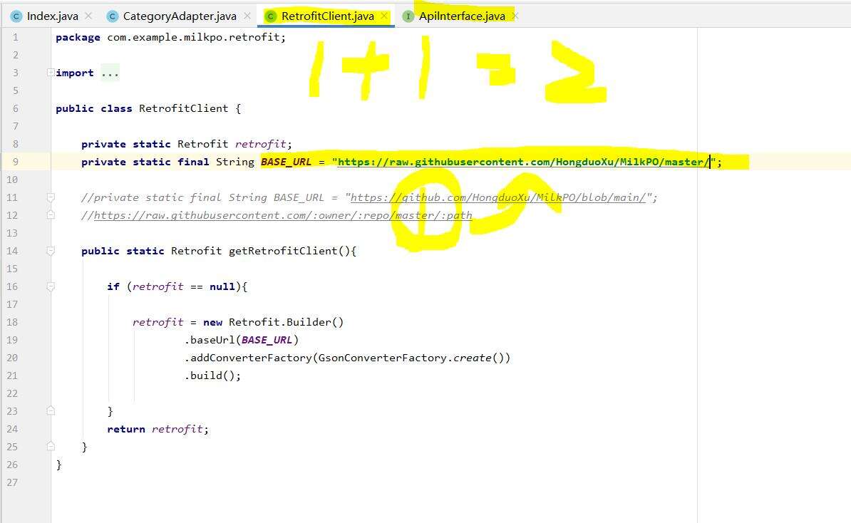 Android Studio调用Github中的json文件 - 文章图片