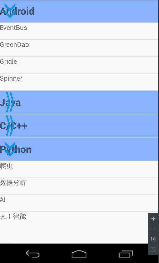 Android学习之ExpandableListView - 文章图片