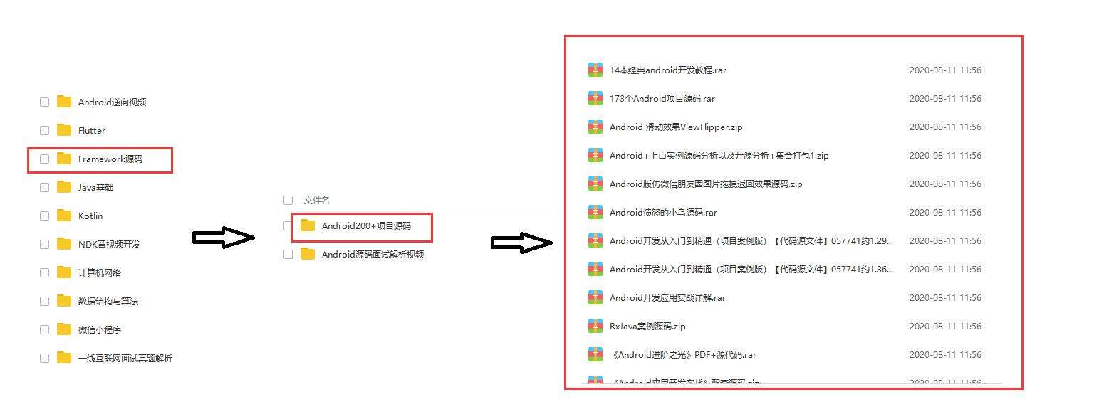 安卓开发面试技能介绍，4面字节跳动拿到Offer，附面试题答案 - 文章图片