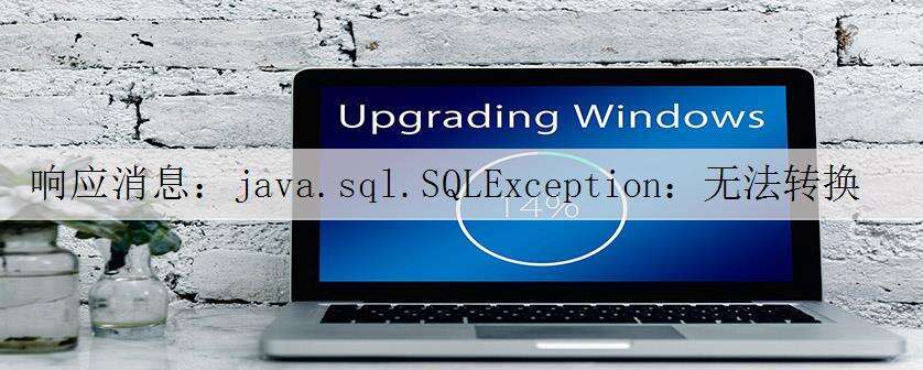 响应消息:java.sql.SQLException:无法转换为内部表示:jmeter