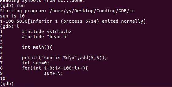 LINUX下C语言GDB调试 - 文章图片