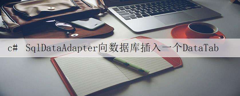 c# SqlDataAdapter向数据库插入一个DataTable