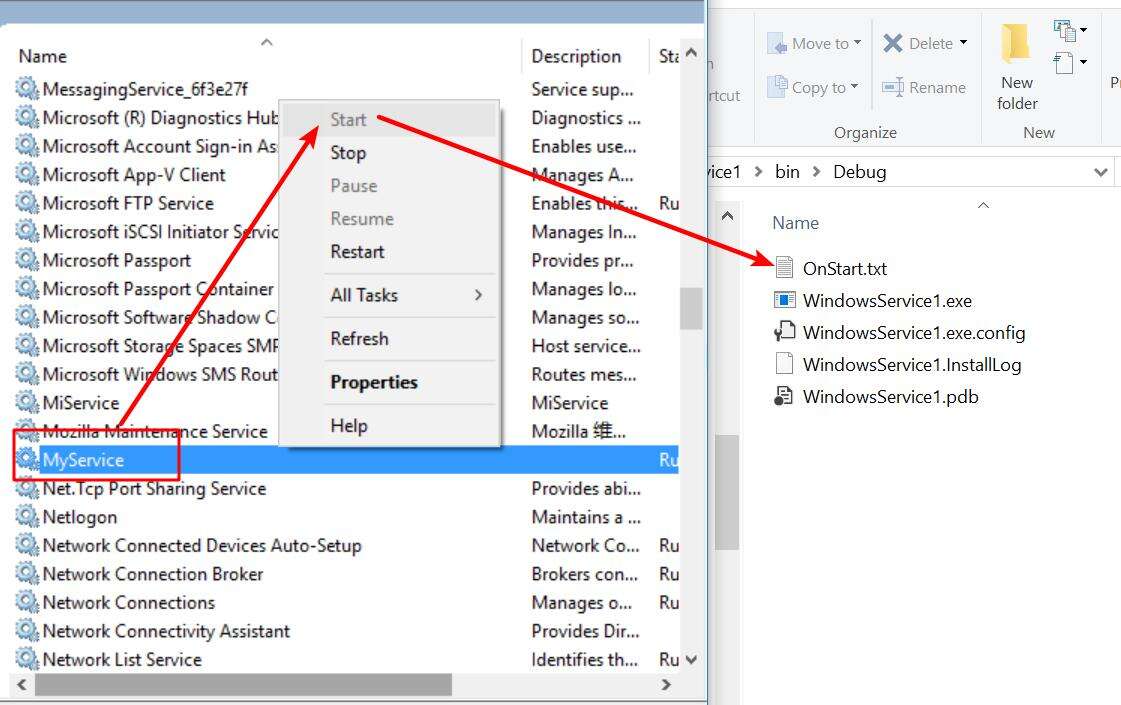 使用C#编程语言开发Windows Service服务 - 文章图片