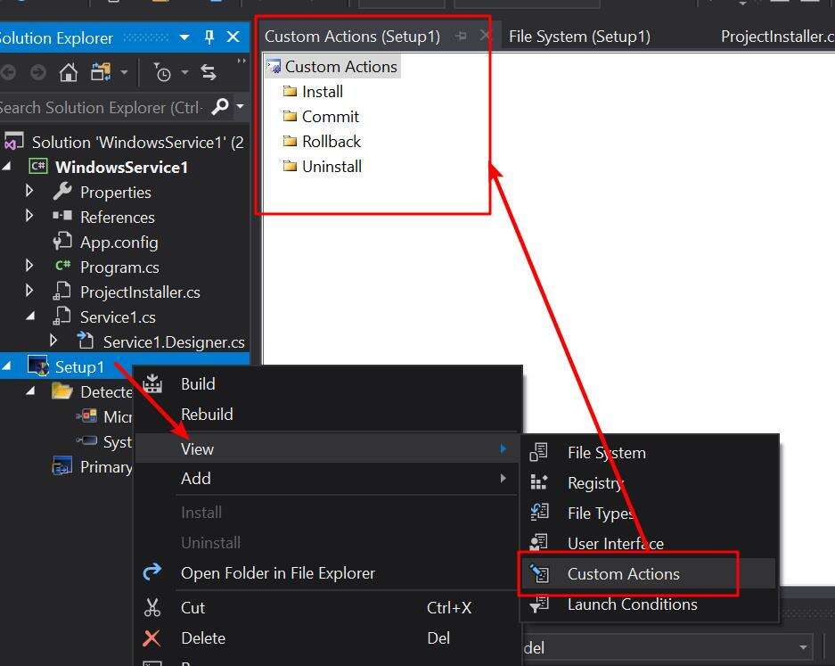 使用C#编程语言开发Windows Service服务 - 文章图片