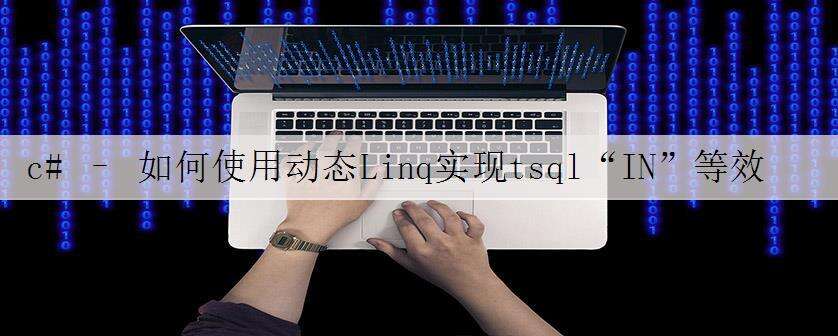 c# – 如何使用动态Linq实现tsql“IN”等效