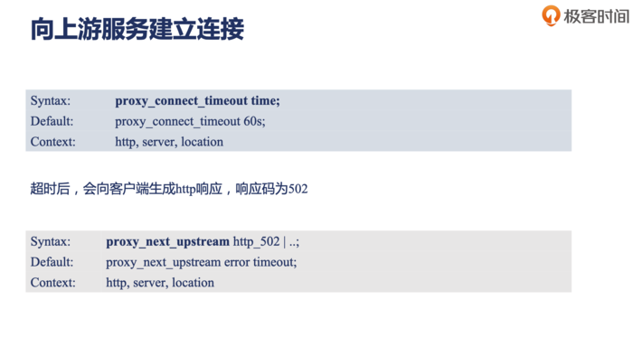 Nginx  反向代理如何连接上游服务器