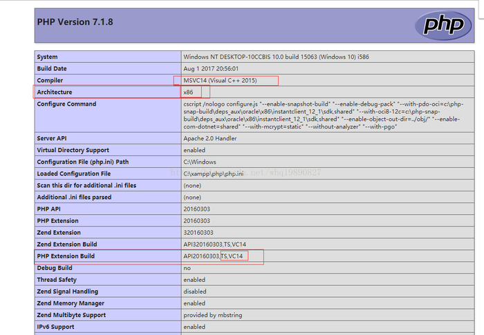 windows下php7.1安装redis扩展以及redis测试使用全过程（转）